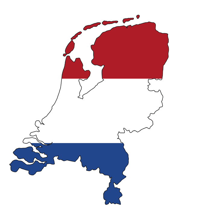 Mapa Holandii Mapa Holandii