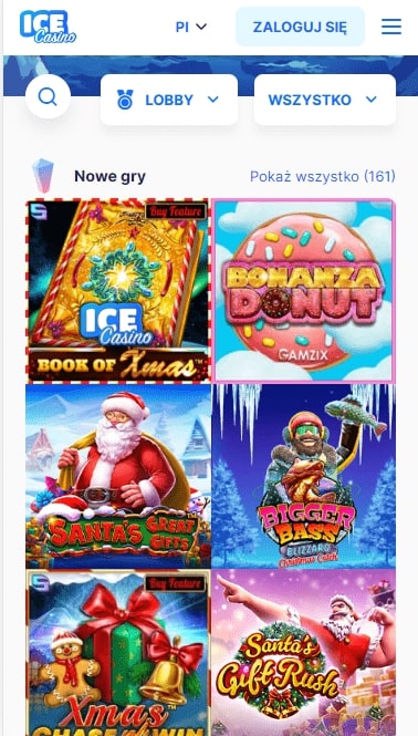 CasinoIce Online z iPhone lub Android Wersja mobilna w Ice-Casino?