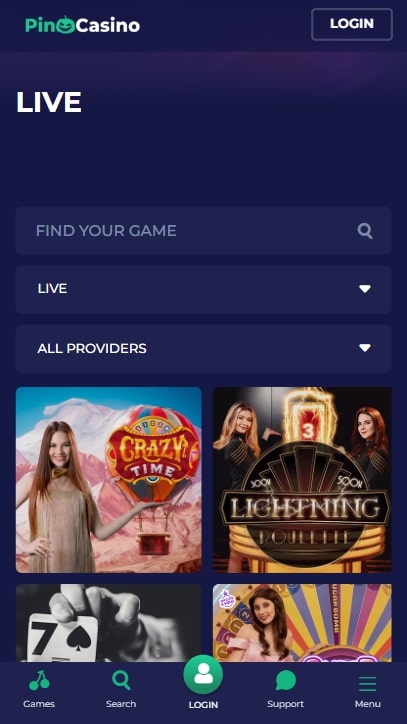 PinoCasino mobilne Jak wygląda wersja na telefon PinoCasino?